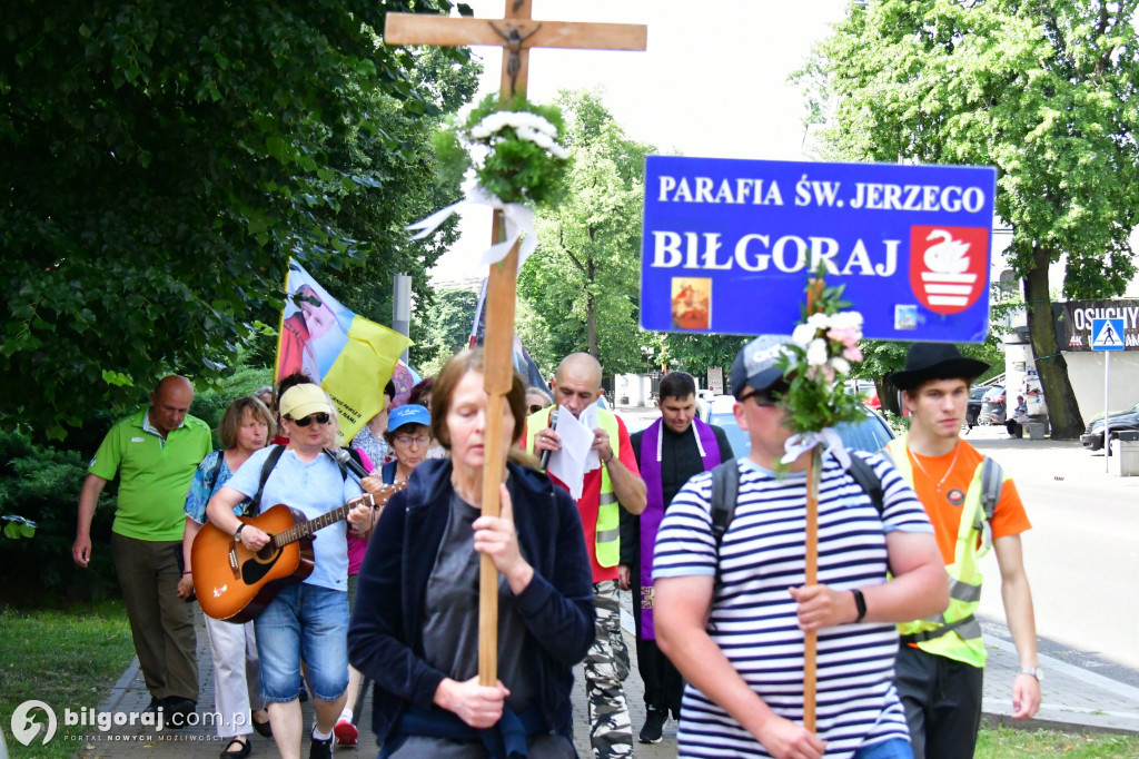 Z Biłgoraja ruszyła pielgrzymka do Krasnobrodu