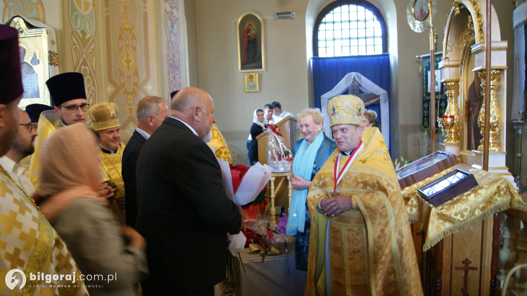 Uroczystości w prawosławnej cerkwi w Tarnogrodzie