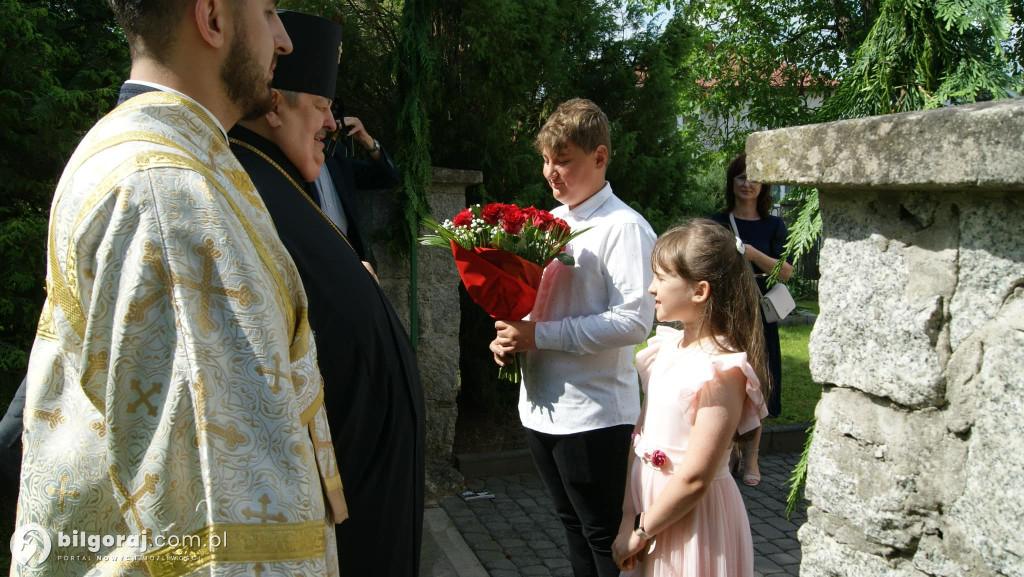 Uroczystości w prawosławnej cerkwi w Tarnogrodzie