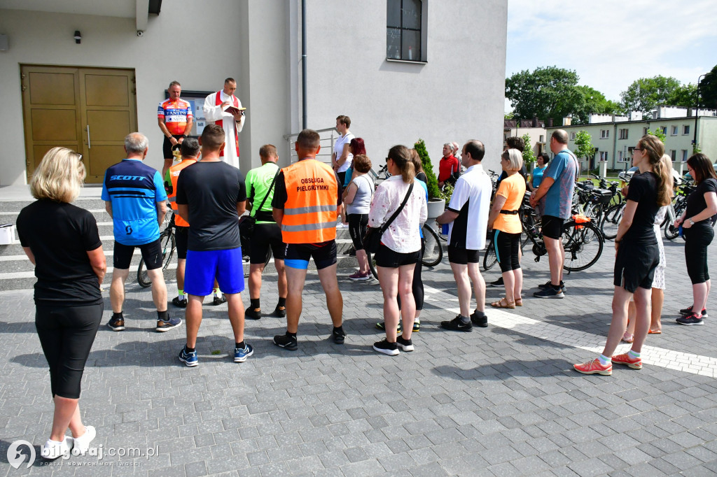 Pielgrzymują rowerami z Biłgoraja na Jasną Górę już po raz dwunasty