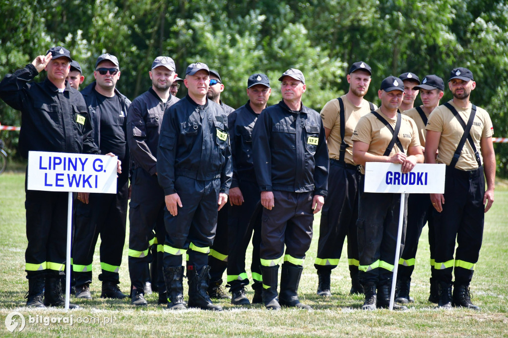 Powiatowe zawody OSP. Druhowie i druhny rywalizowali w Płusach