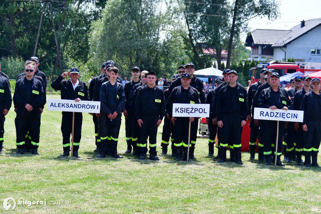 Powiatowe zawody OSP. Druhowie i druhny rywalizowali w Płusach