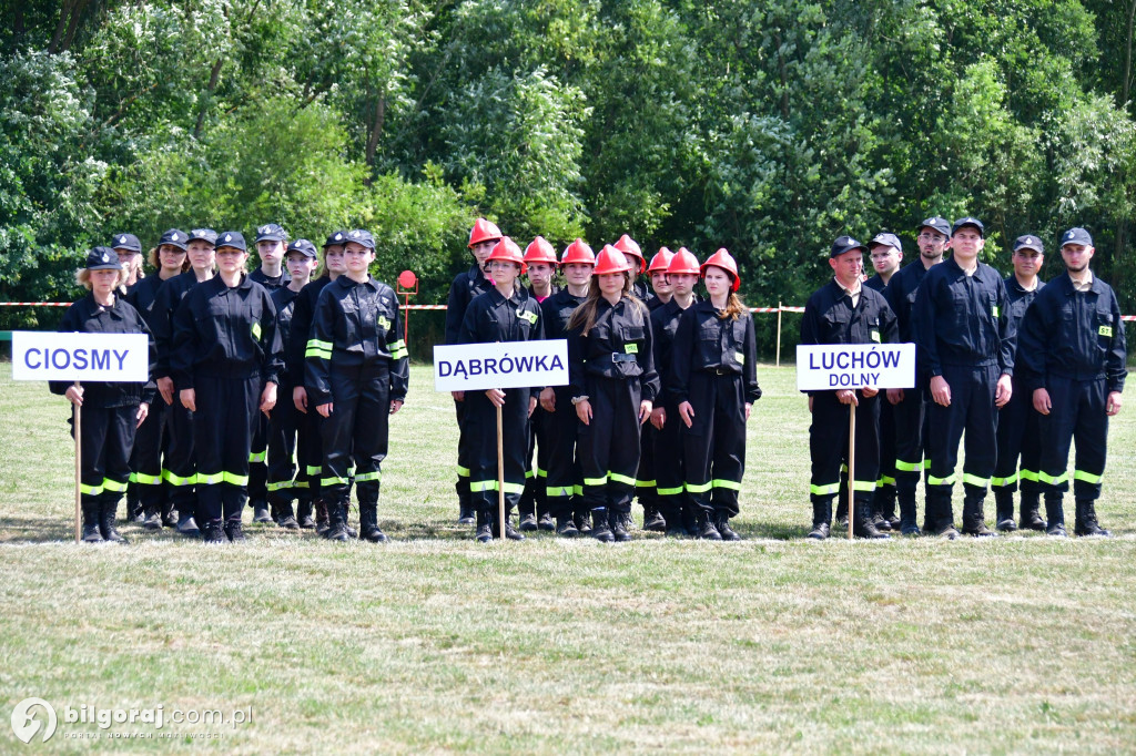 Powiatowe zawody OSP. Druhowie i druhny rywalizowali w Płusach