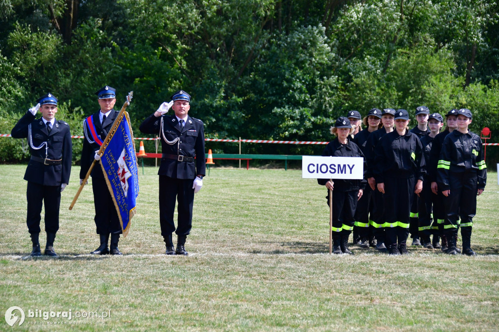 Powiatowe zawody OSP. Druhowie i druhny rywalizowali w Płusach