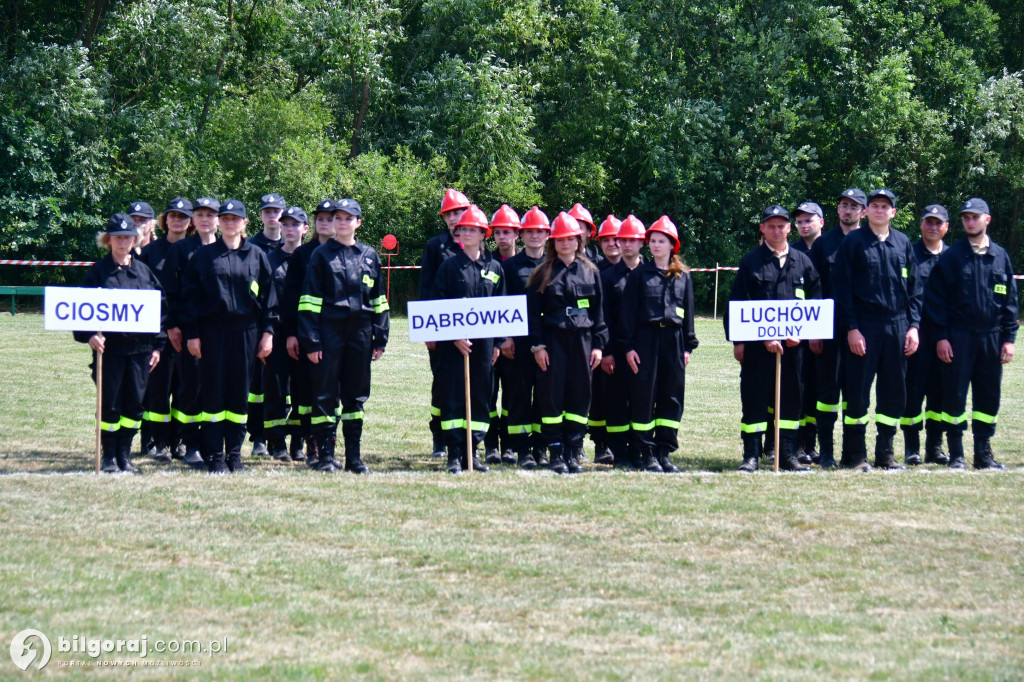 Powiatowe zawody OSP. Druhowie i druhny rywalizowali w Płusach