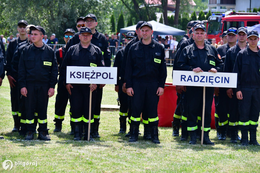 Powiatowe zawody OSP. Druhowie i druhny rywalizowali w Płusach