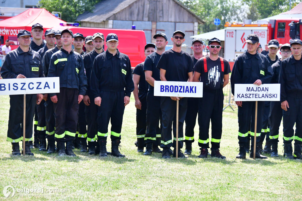 Powiatowe zawody OSP. Druhowie i druhny rywalizowali w Płusach