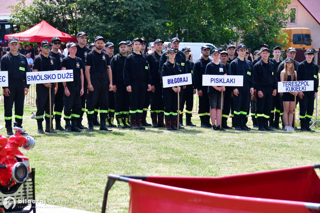 Powiatowe zawody OSP. Druhowie i druhny rywalizowali w Płusach