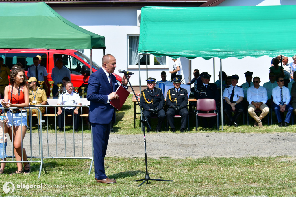 Powiatowe zawody OSP. Druhowie i druhny rywalizowali w Płusach