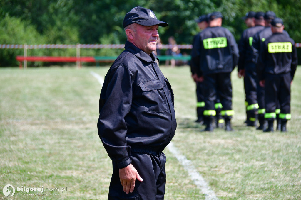 Powiatowe zawody OSP. Druhowie i druhny rywalizowali w Płusach