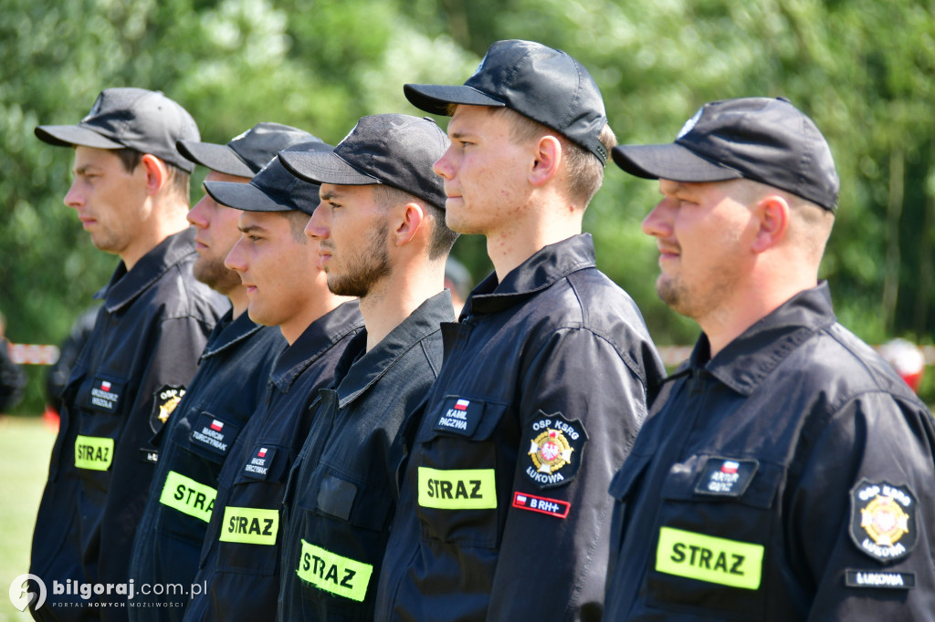 Powiatowe zawody OSP. Druhowie i druhny rywalizowali w Płusach