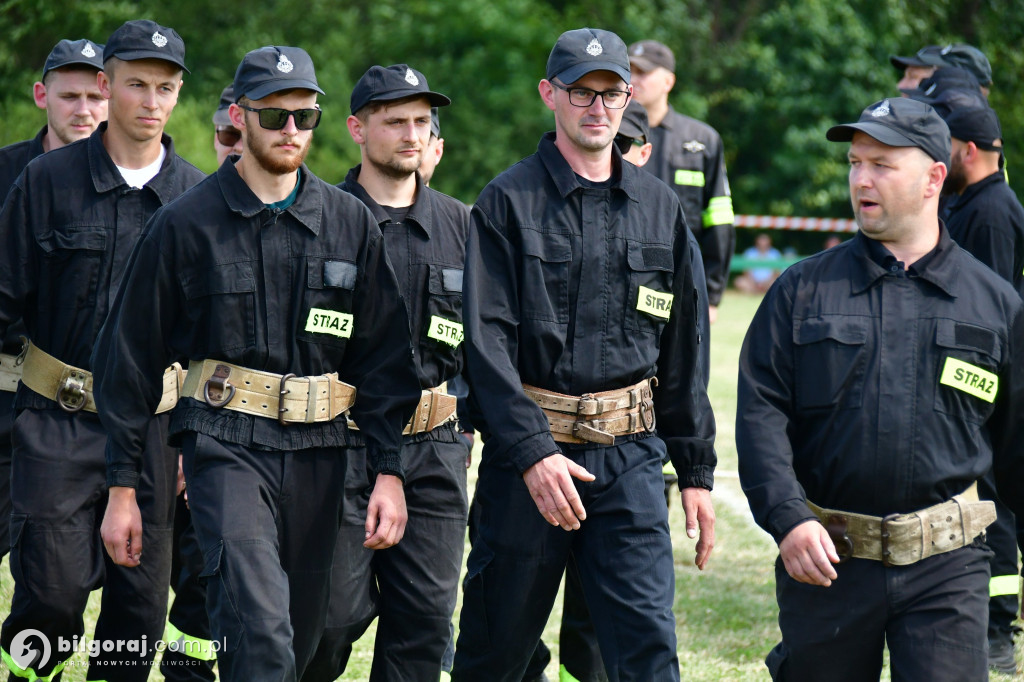 Powiatowe zawody OSP. Druhowie i druhny rywalizowali w Płusach