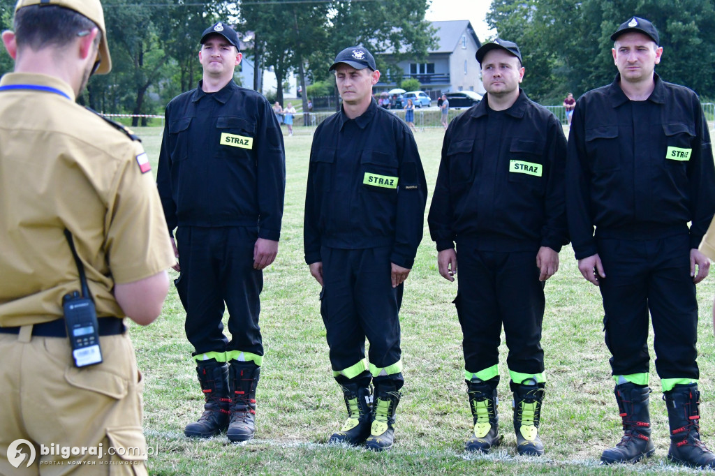 Powiatowe zawody OSP. Druhowie i druhny rywalizowali w Płusach