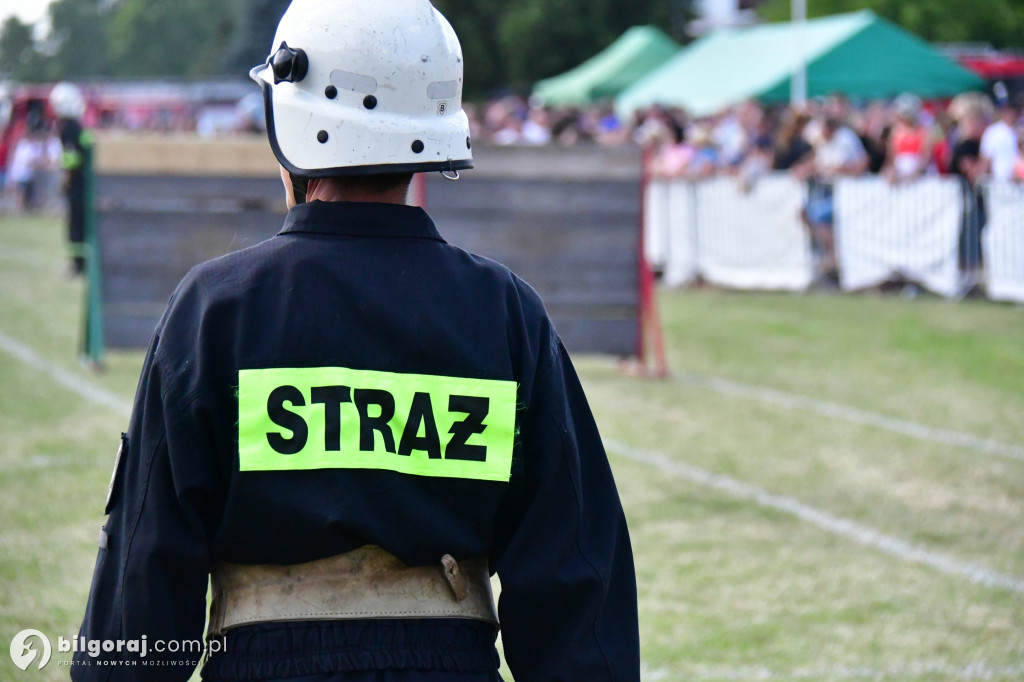 Powiatowe zawody OSP. Druhowie i druhny rywalizowali w Płusach