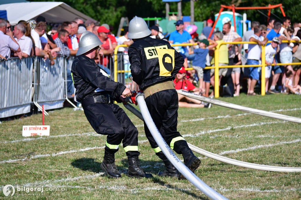 Powiatowe zawody OSP. Druhowie i druhny rywalizowali w Płusach