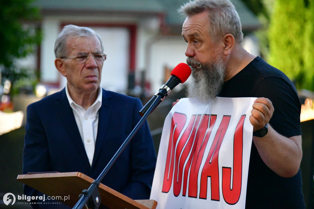 Biłgorajanie uczcili ofiary Rzezi Wołyńśkiej. Uroczystości w 80. rocznicę 