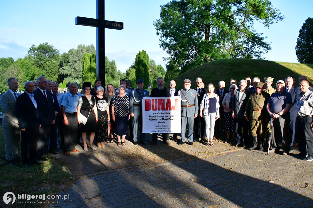 Biłgorajanie uczcili ofiary Rzezi Wołyńśkiej. Uroczystości w 80. rocznicę 