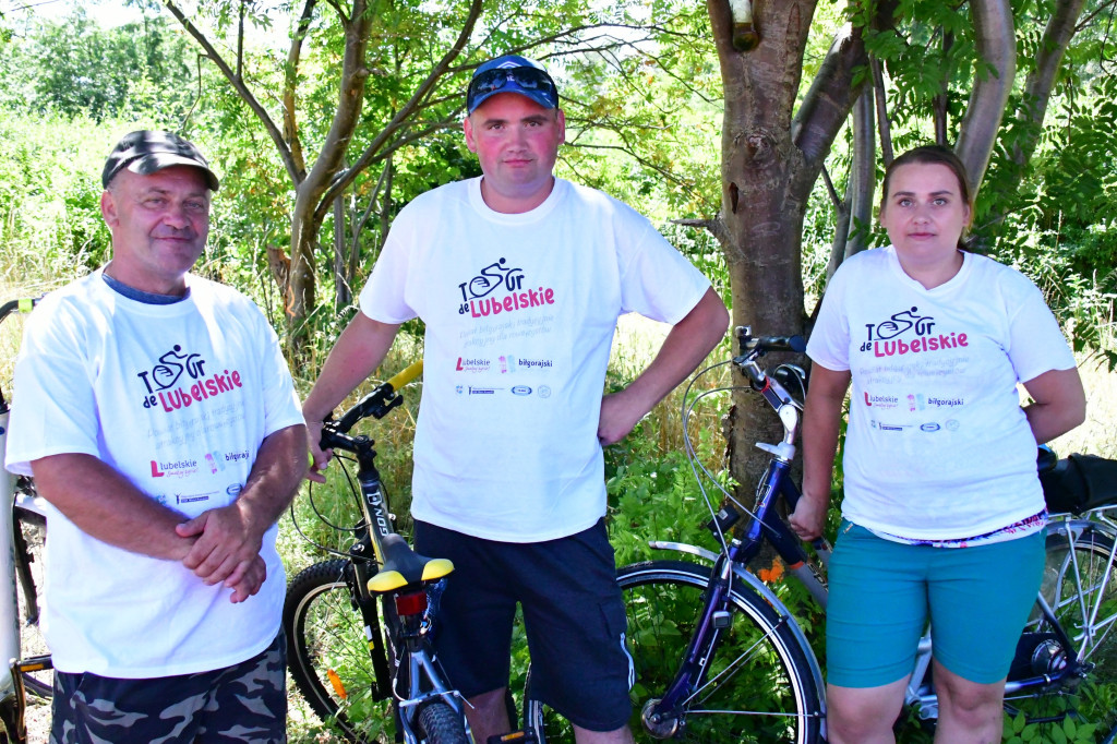 Tour de Lubelskie. Ponad 100 osób na szalku w okolicach Biłgoraja