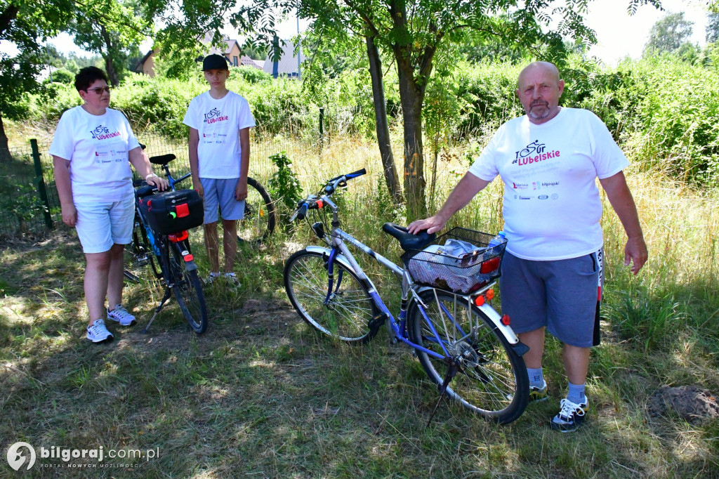 Tour de Lubelskie. Ponad 100 osób na szalku w okolicach Biłgoraja