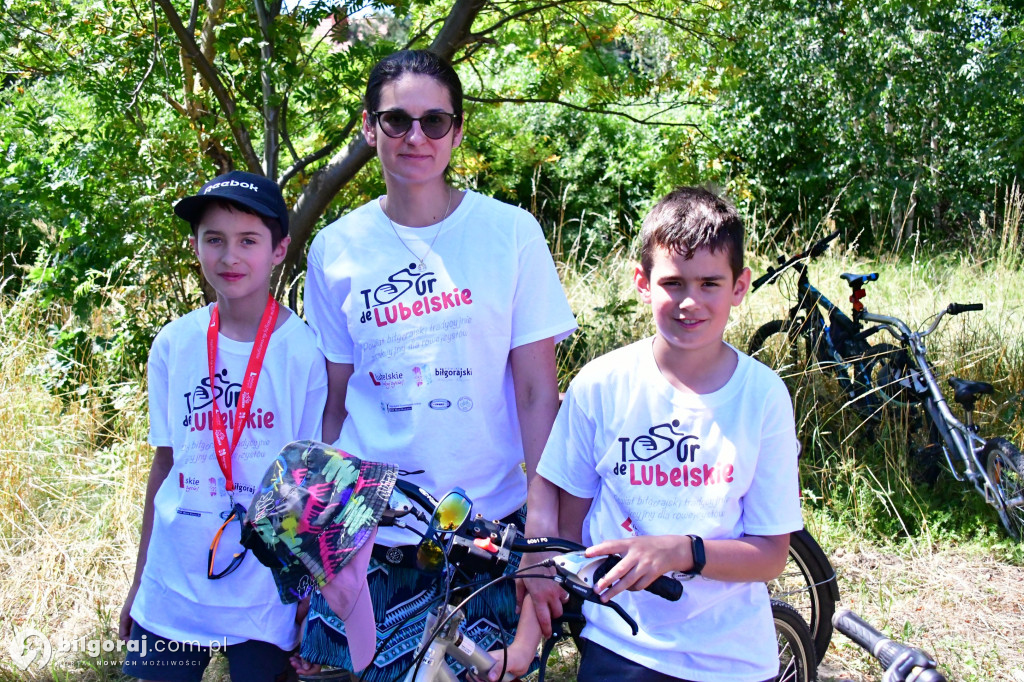 Tour de Lubelskie. Ponad 100 osób na szalku w okolicach Biłgoraja