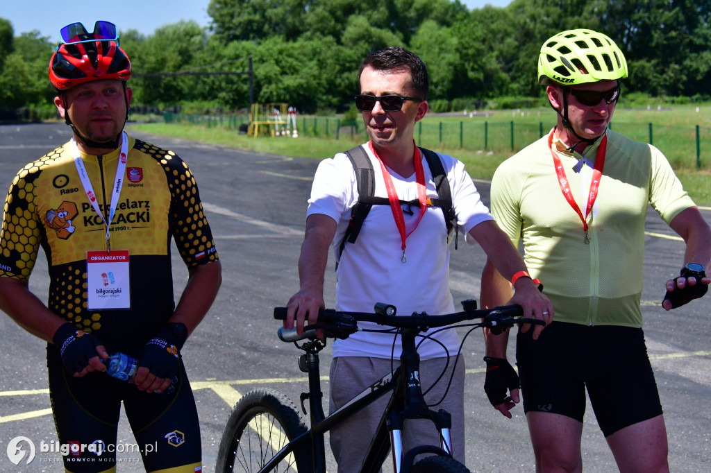 Tour de Lubelskie. Ponad 100 osób na szalku w okolicach Biłgoraja