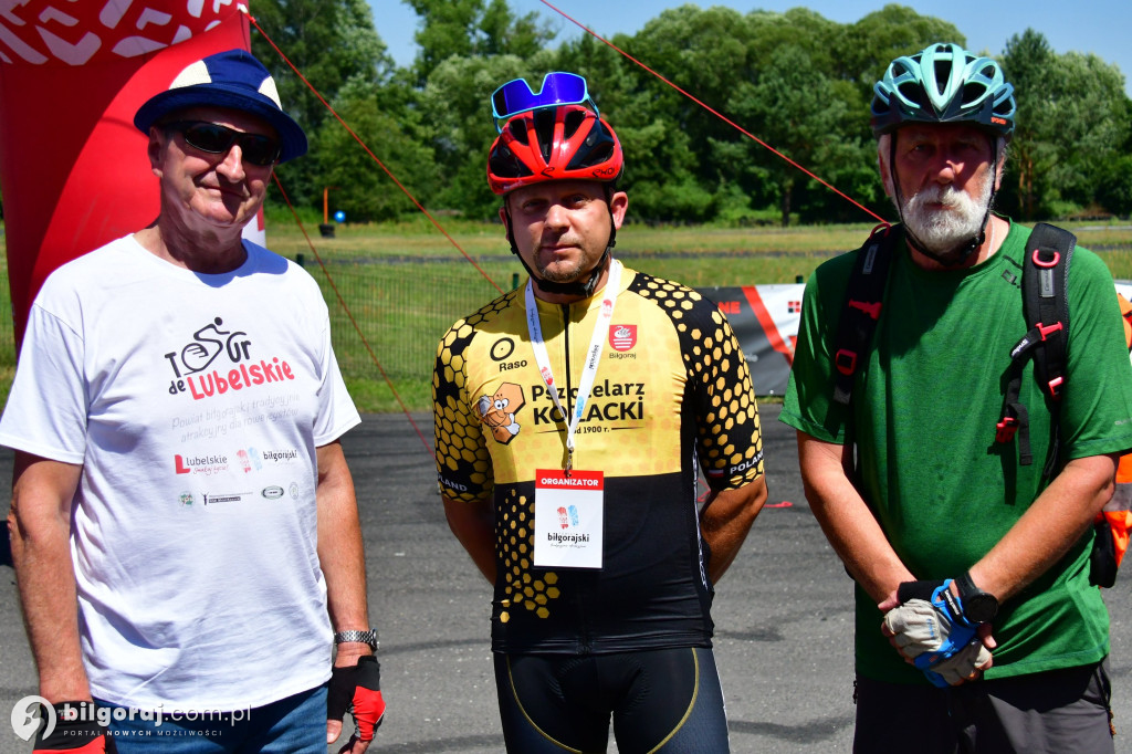 Tour de Lubelskie. Ponad 100 osób na szalku w okolicach Biłgoraja