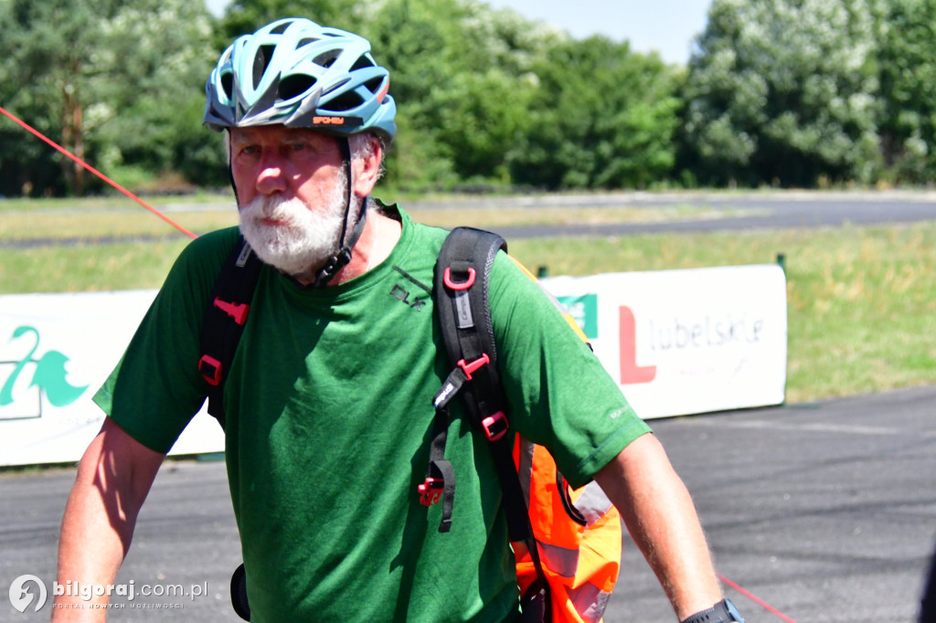 Tour de Lubelskie. Ponad 100 osób na szalku w okolicach Biłgoraja