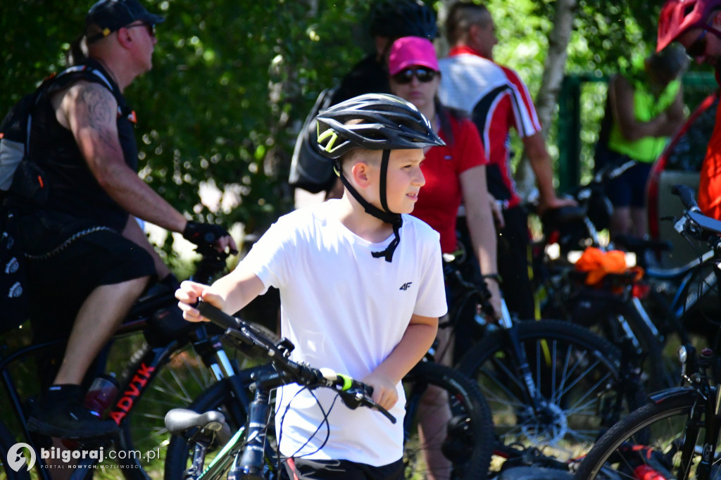 Tour de Lubelskie. Ponad 100 osób na szalku w okolicach Biłgoraja