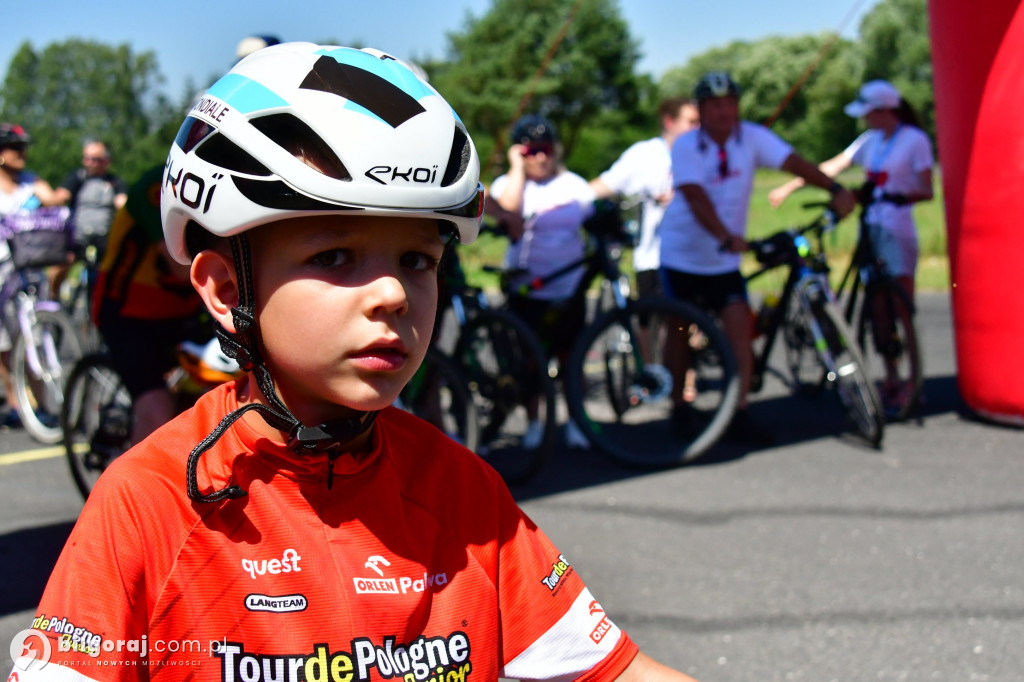 Tour de Lubelskie. Ponad 100 osób na szalku w okolicach Biłgoraja