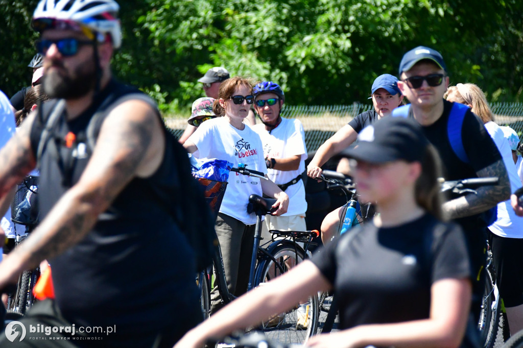 Tour de Lubelskie. Ponad 100 osób na szalku w okolicach Biłgoraja