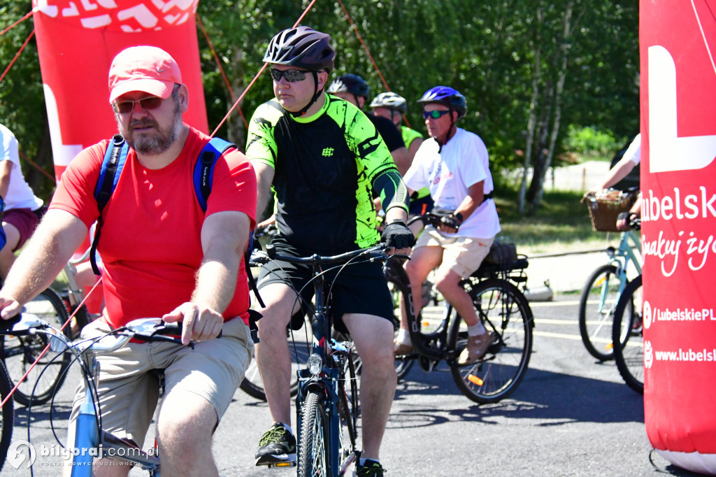 Tour de Lubelskie. Ponad 100 osób na szalku w okolicach Biłgoraja