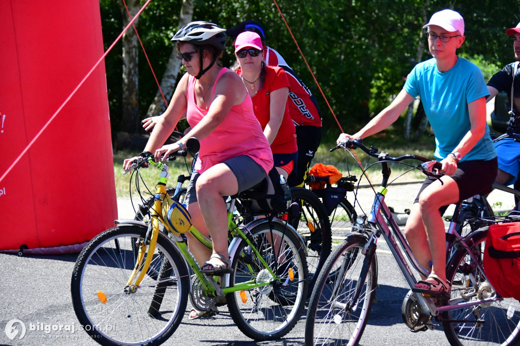 Tour de Lubelskie. Ponad 100 osób na szalku w okolicach Biłgoraja