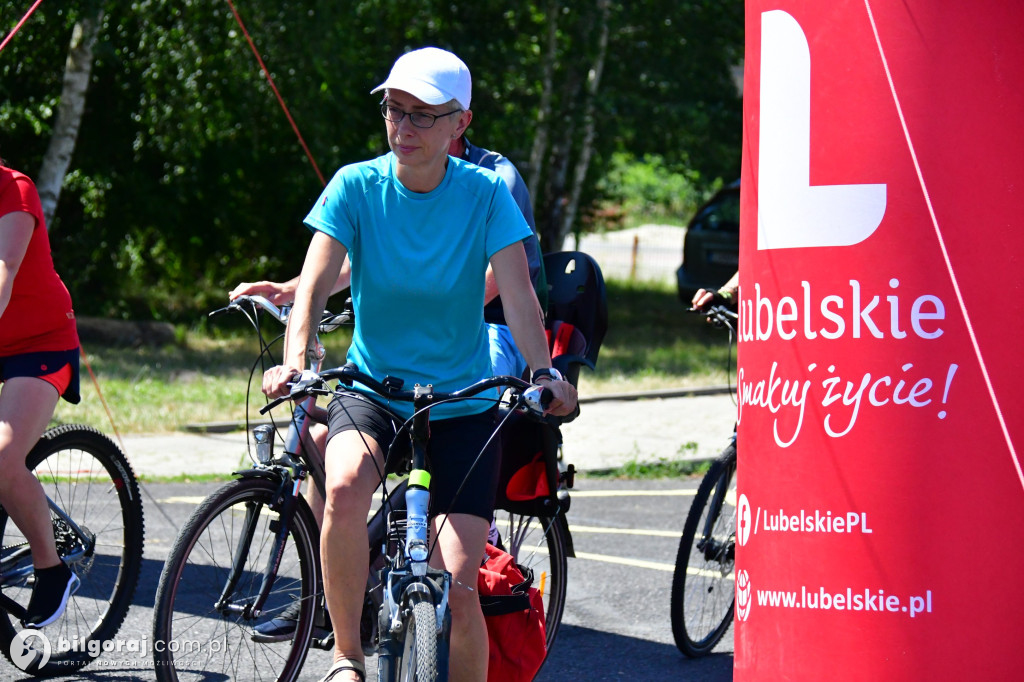 Tour de Lubelskie. Ponad 100 osób na szalku w okolicach Biłgoraja