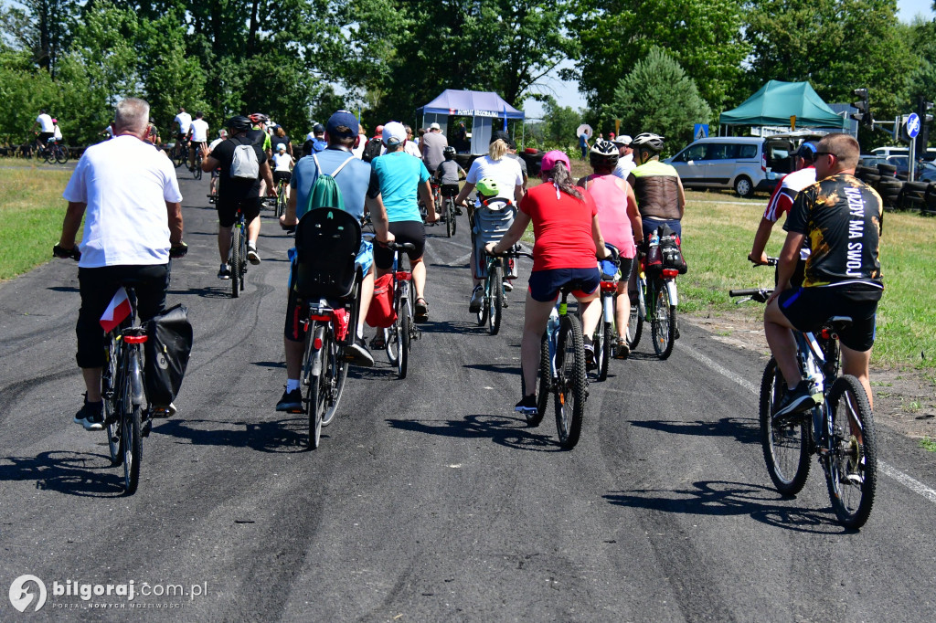 Tour de Lubelskie. Ponad 100 osób na szalku w okolicach Biłgoraja