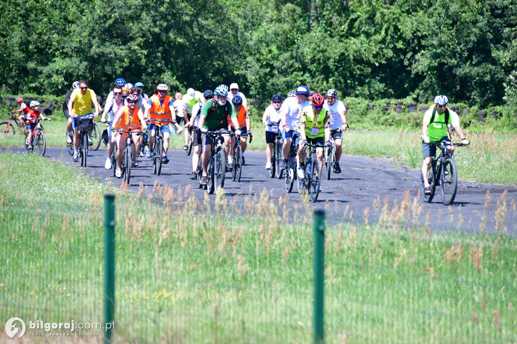 Tour de Lubelskie. Ponad 100 osób na szalku w okolicach Biłgoraja