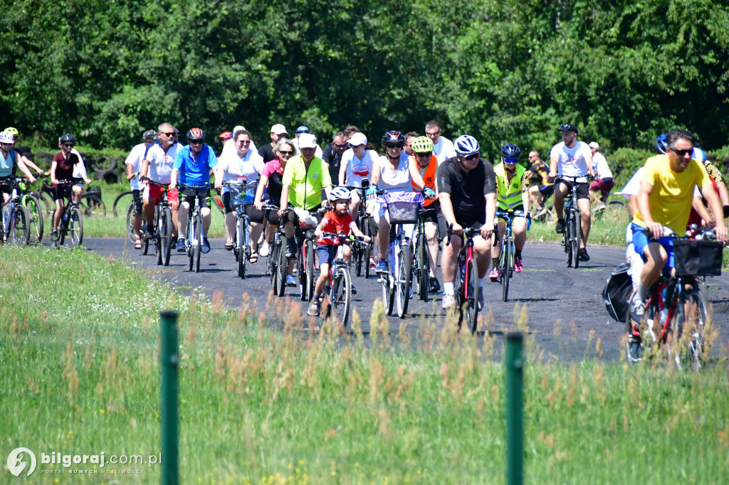 Tour de Lubelskie. Ponad 100 osób na szalku w okolicach Biłgoraja