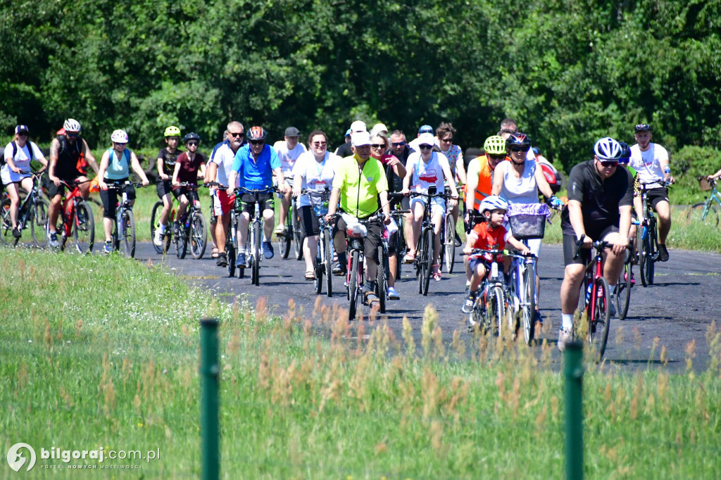 Tour de Lubelskie. Ponad 100 osób na szalku w okolicach Biłgoraja