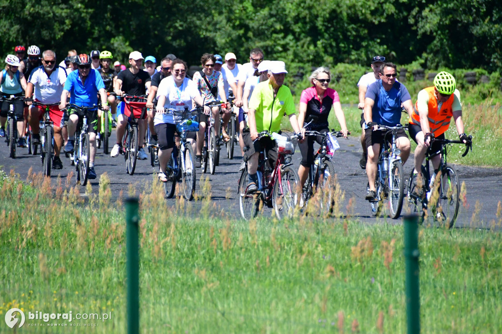 Tour de Lubelskie. Ponad 100 osób na szalku w okolicach Biłgoraja