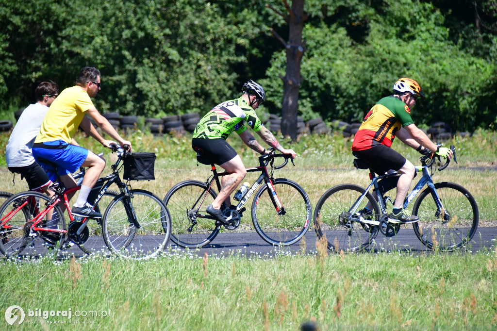 Tour de Lubelskie. Ponad 100 osób na szalku w okolicach Biłgoraja