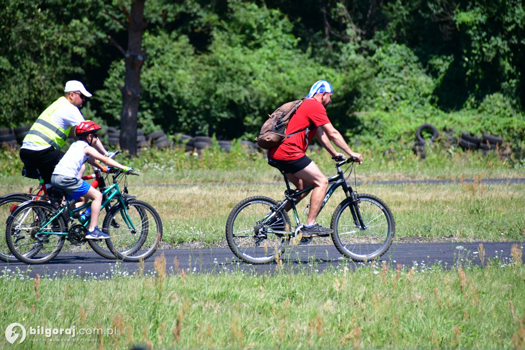 Tour de Lubelskie. Ponad 100 osób na szalku w okolicach Biłgoraja