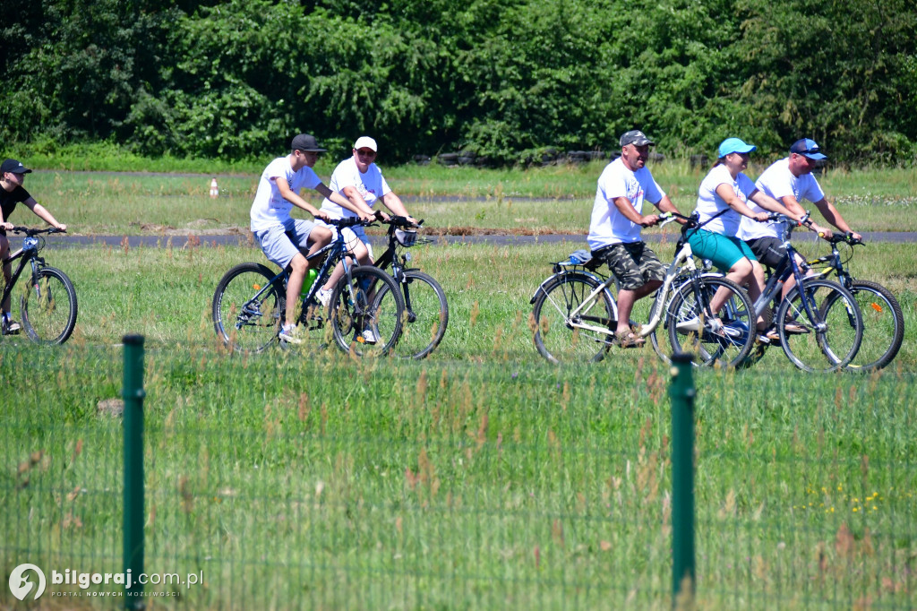 Tour de Lubelskie. Ponad 100 osób na szalku w okolicach Biłgoraja