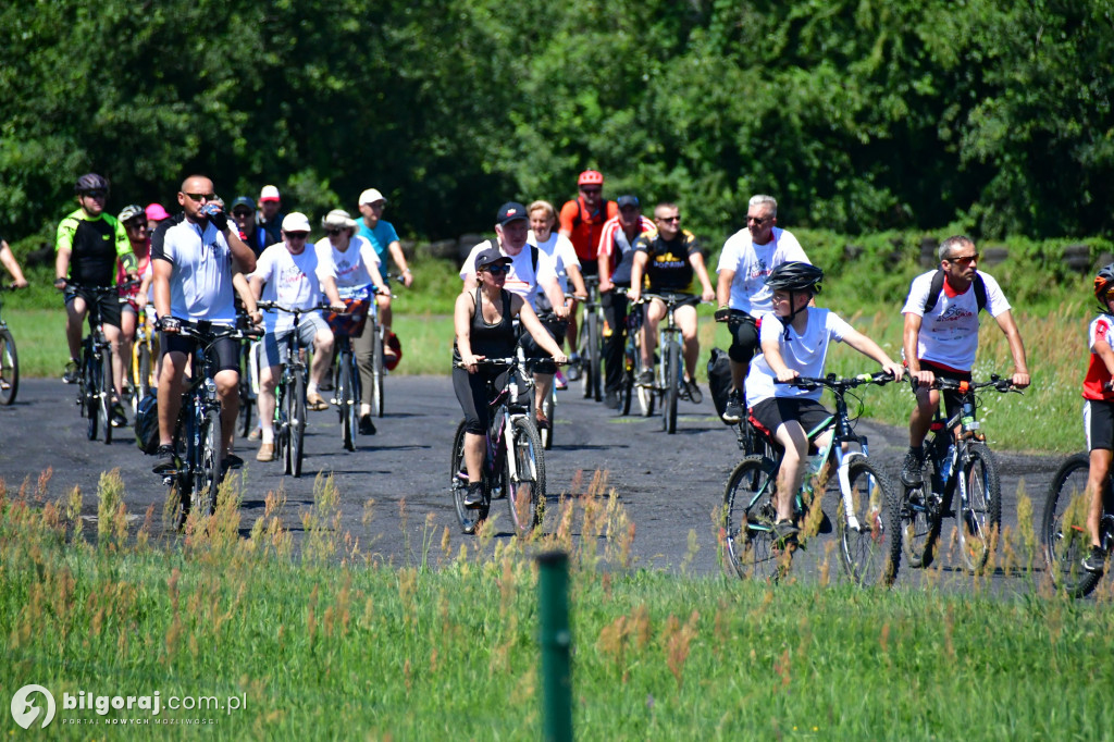 Tour de Lubelskie. Ponad 100 osób na szalku w okolicach Biłgoraja