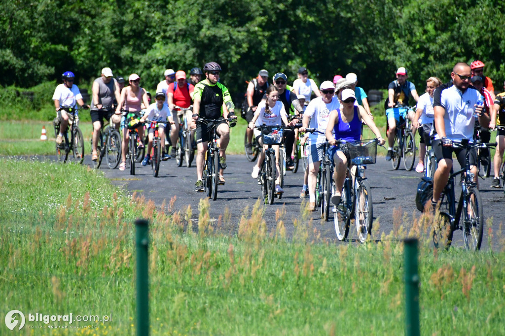 Tour de Lubelskie. Ponad 100 osób na szalku w okolicach Biłgoraja