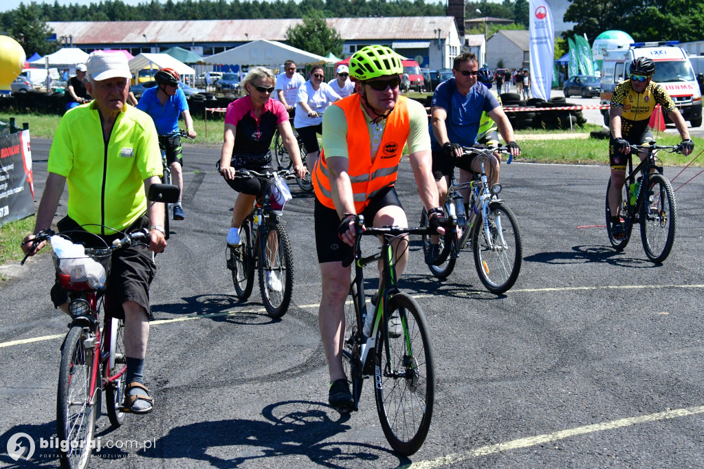 Tour de Lubelskie. Ponad 100 osób na szalku w okolicach Biłgoraja