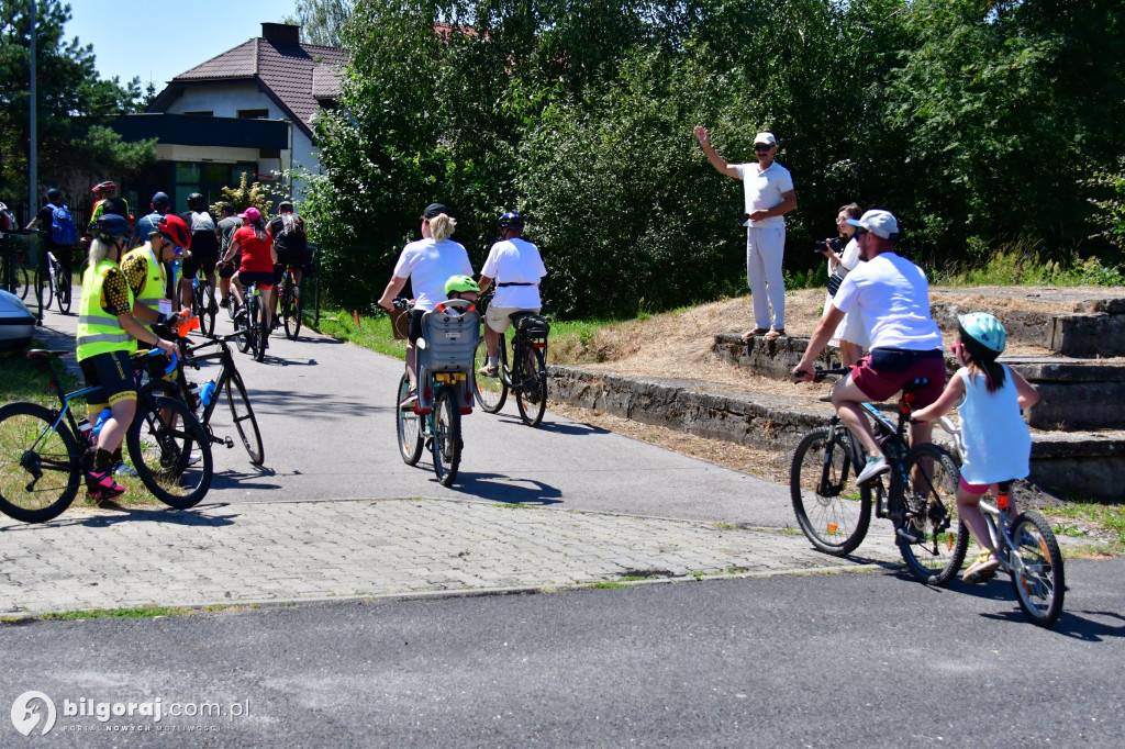 Tour de Lubelskie. Ponad 100 osób na szalku w okolicach Biłgoraja