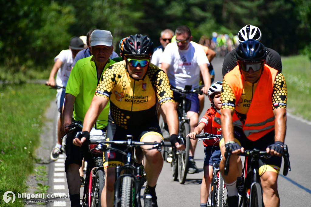 Tour de Lubelskie. Ponad 100 osób na szalku w okolicach Biłgoraja