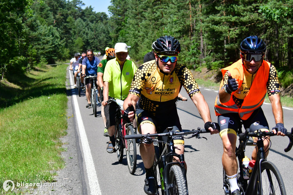 Tour de Lubelskie. Ponad 100 osób na szalku w okolicach Biłgoraja