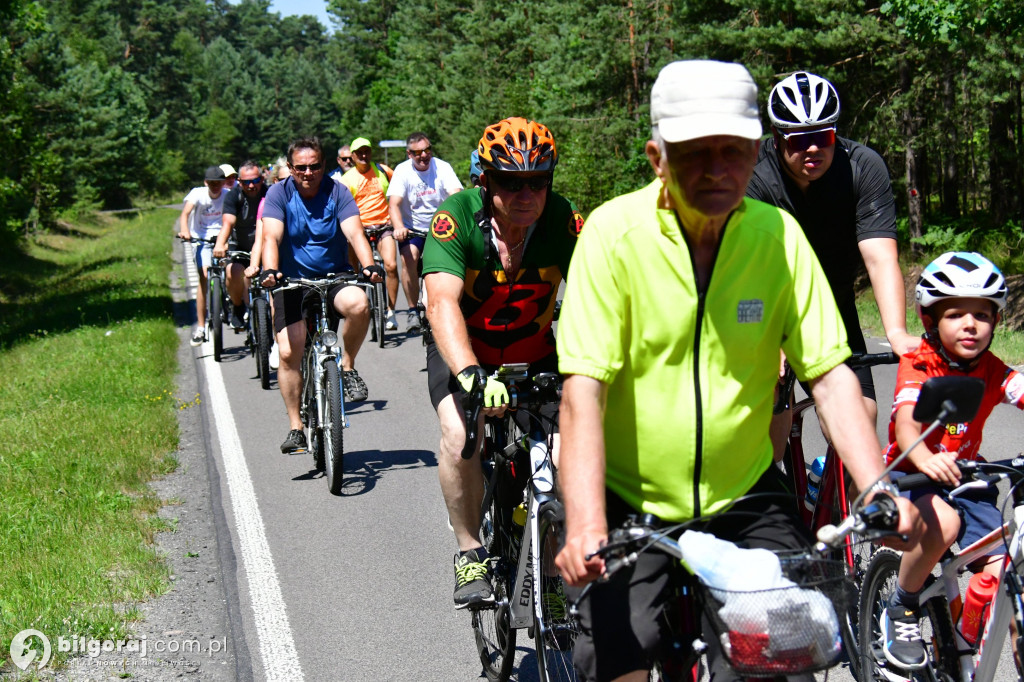 Tour de Lubelskie. Ponad 100 osób na szalku w okolicach Biłgoraja