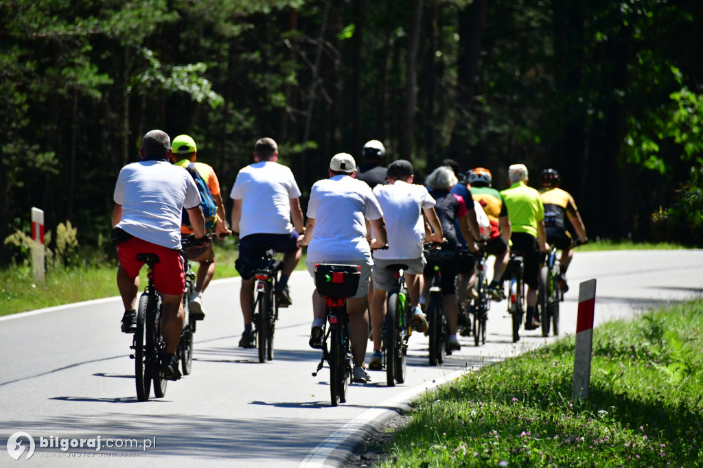 Tour de Lubelskie. Ponad 100 osób na szalku w okolicach Biłgoraja