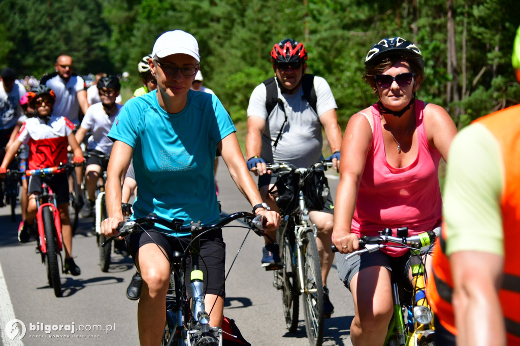 Tour de Lubelskie. Ponad 100 osób na szalku w okolicach Biłgoraja